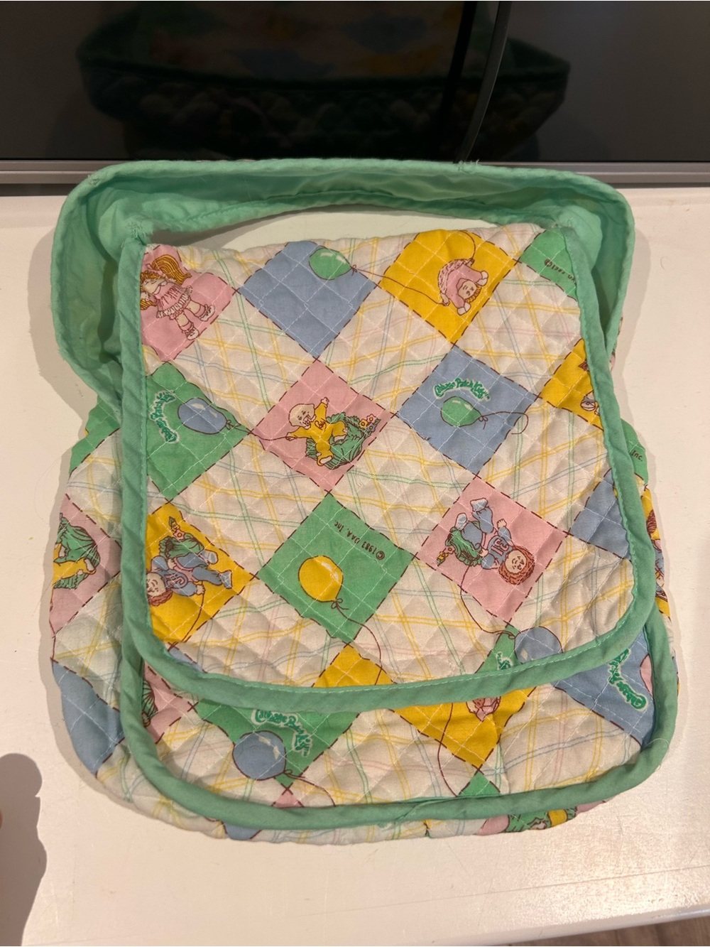 Vintage cabbage patch diaper bag